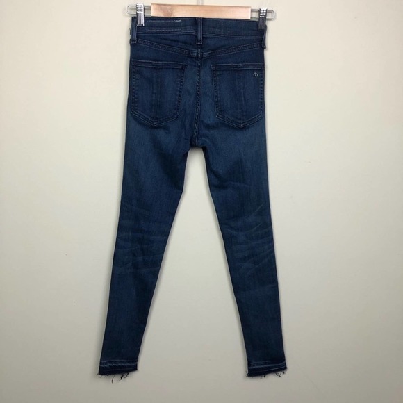 Rag&Bone High Rise Ankle Skinny Jeans - Picture 3 of 12